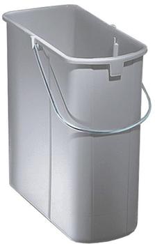 Naber 8010136 Ersatzeimer 19 Liter, Alu grau