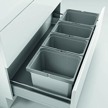 Naber 8012458, Cox Box 235 K/1000-4, ohne Biodeckel, hellgrau