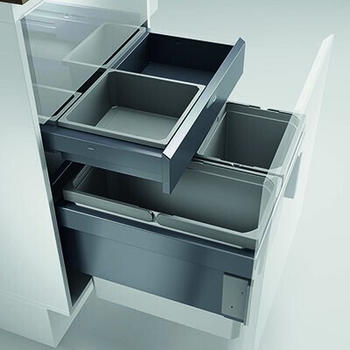 Naber 8012371, Cox Base 360 S/500-3 mit Base-Board, ohne Biodeckel, hellgrau, H 460 mm