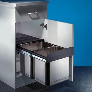 Naber 8010083 Ersatzeimer Edelstahl, 16 Liter