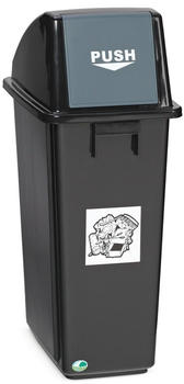 VAR Wertstoffsammler 58 Liter, aus PP, für Restmüll
