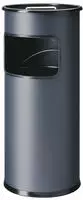 Durable 333058 Papierkorb 17 l Metall (&Oslash; x H) 260 mm x 620 mm Anthrazit Inkl.