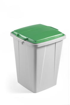 DURABLE Abfallbehälter DURABIN 90l Grau/Grün DURABLE Abfallbehälter DURABIN 90l Grau/Grün