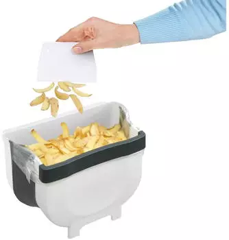Wenko 5 L Abfalleimer Fago wei&szlig;