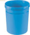 HAN 15 x Papierkorb Grip 18 Liter mit 2 Griffmulden Trend Colour hellblau