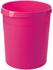HAN 15 x Papierkorb Grip 18 Liter mit 2 Griffmulden Trend Colour pink