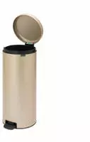 Brabantia M&uuml;lleimer 304484, newIcon, gold, aus Metall, 30 Liter