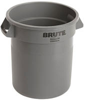 Rubbermaid 76012477, M&uuml;lleimer Rubbermaid Brute Container grau 38 L mit Handgriffen,