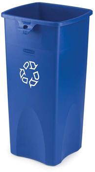 Rubbermaid Wertstoffsammler, 87 Liter, blau