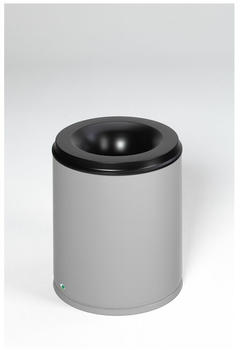 VAR Papierkorb 80 L feuersicher silber