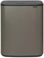 Brabantia M&uuml;lleimer "Bo Touch Bin, 60L" Soft-Touch-&Ouml;ffnungssystem