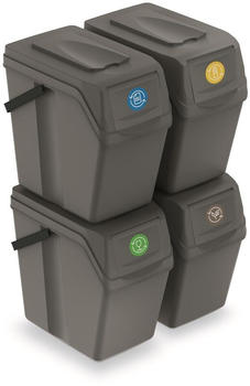 Prosperplast Sortibox Recycling Set 4x25Liter