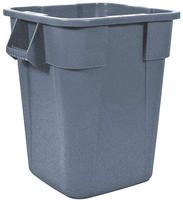 Rubbermaid 76044362, M&uuml;lleimer Rubbermaid Brute 151,4 L viereckig Grau aus