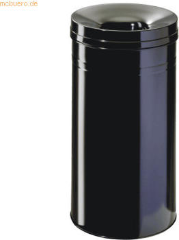 DURABLE Papierkorb Safe+ rund 30l schwarz