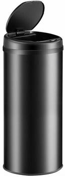 Monzana LED Sensormülleimer 40l schwarz