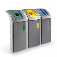 Hailo M&uuml;lleimer "ProfiLine WSB Design Plus XXXL" 1 Beh&auml;lter Kunststoff, 120 Liter