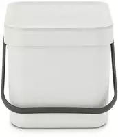 Brabantia-recyclingtonne Sort & Go' Hellgrau