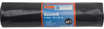 Trend Line Müllsäcke Bauschutt 60l 5 Stk.