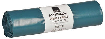 Abena Abfallsäcke 70l 575x1000 mm 48 lDPE blau (25 Stk.)