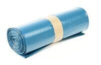 Funny Müllsäcke, blau, 70 Liter, 200 Stück, LDPE-Reg. \"extra\" (8 Rollen á 25 Stück)