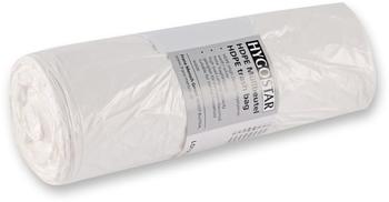 Mensch 9 Rollen 40 Müllbeutel pro Rolle 65 Liter aus HDPE Weiss 63x85 cm Müllsäcke Müllsack Müll Beutel - white