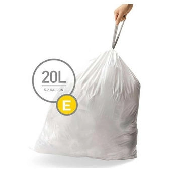 Simplehuman code E 3 x Pack mit 20 Stück 20 L