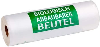 NaturaBiomat Hemdchentragetasche Bio Frischhaltebeutel Natura 150 Stk/Rolle biologisch abbaubar & kompostierbar 35x47 cm