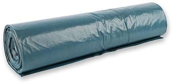 Mensch 10x25 Müllsäcke \"Eco\" 120 Liter LDPE auf Rolle 70x110 cm Blau 35 my blue