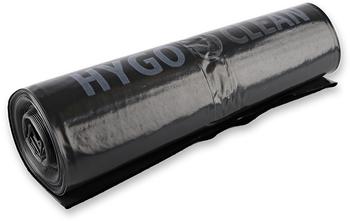 Mensch 6x10 Müllsäcke 240 Liter LDPE Schwarz 100x125 cm 80 my black