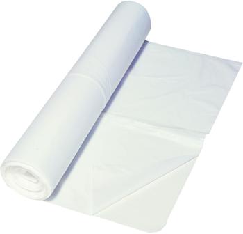 Deiss Zugbandsack HDPE STANDARD 30l weiß 15my 1 Rolle = 25 Stk.
