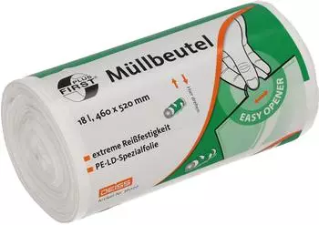 Soennecken Müllsack 18l 16mic weiß 50 St./Pack.