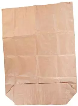 Mensch Kreuzbodensack 120l Papier braun VE=25 St.