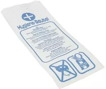 Deiss Hygienebeutel aus Papier weiß 1000 Stück (07146)