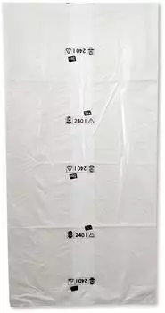inapa TRILine &Ouml;ko Gro&szlig;raum-Abfallsack 240l, transparent, 100 St&uuml;ck (311 000)