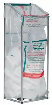 Becker Kunststoffsack 1000l LD-PE transparent 80&micro;m 1300x2600mm (9000466521)