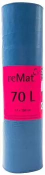 NaturaBiomat reMat Recycling-Müllsäcke 70l, 35µm, 250 Stück (101317)