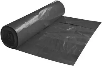 HygoClean M&uuml;lls&auml;cke light schwarz 240l LDPE 40 my 10 St.