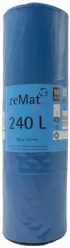 NaturaBiomat reMat Schwerlast-Müllsäcke 240l, 60µm, 90% Recyclingmaterial (101327)