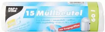 Starpak Müllbeutel 60l transparent 12µm, 15 St. (12088)