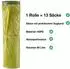 BigDean Gelbe Säcke 90L HDPE, 13 Stück/Rolle
