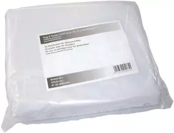 Ideal Abfalls&auml;cke f&uuml;r Aktenvernichter, 135L, transparent, 50 St&uuml;ck (9000037)