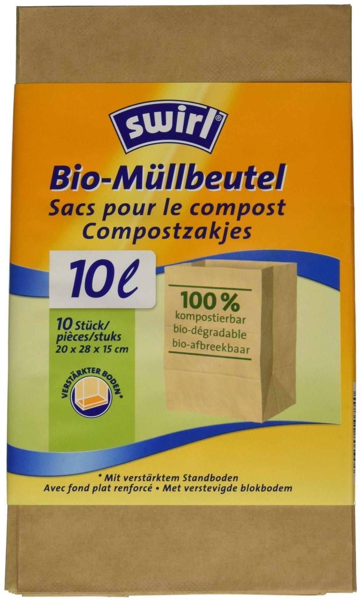 Swirl Bioabfall-Papierbeutel 10 L (10 Stk.) Test ❤️ Jetzt ab 1,94 €  (Februar 2022) Testbericht.de