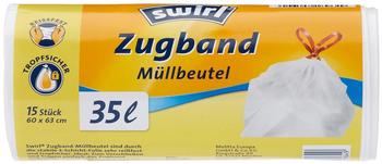 Swirl Zugband-Müllbeutel 35 L (15 Stk.)