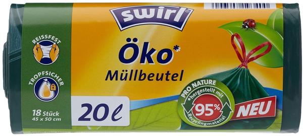 Swirl Müllbeutel Öko 20 L (18 Stk.)