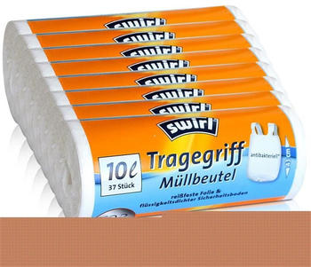 Swirl 8x Tragegriff Müllbeutel 10L ( 37 stk./Rolle )