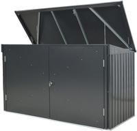 Tepro Universalbox Store Max 232,5 cm x 132 cm x 104,5 cm Anthrazit