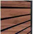 Zelsius Mülltonnenbox-Set 4 x 240 Liter Stahl anthrazit/Holzoptik Walnuss