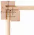 Karibu Mülltonnenbox für 3 x 240 Liter 238 x 88 x 143 cm naturbelassen