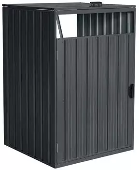 Home Deluxe M&uuml;lltonnenbox Cubo 1 x 240 Liter anthrazit