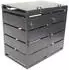 Apex Mülltonnenbox 2 x 240 Liter anthrazitgrau (57060)